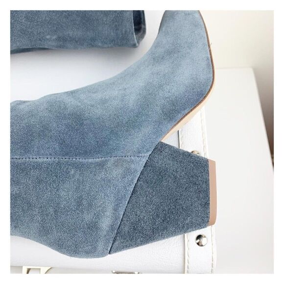 Splendid Clayton Grey Suede Slouchy‎ Knee-High Pointed Toe Boot 5.5 - Picture 7 of 12